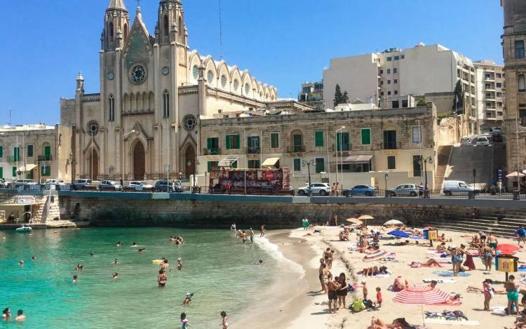 Ferienwohnung Sliema Jacuzzi Flat Exterior foto